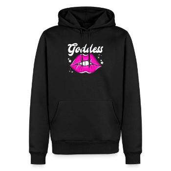 Feminismus Feministin - Männer Premium Bio Hoodie - Schwarz - Vorne - Nico (187cm)