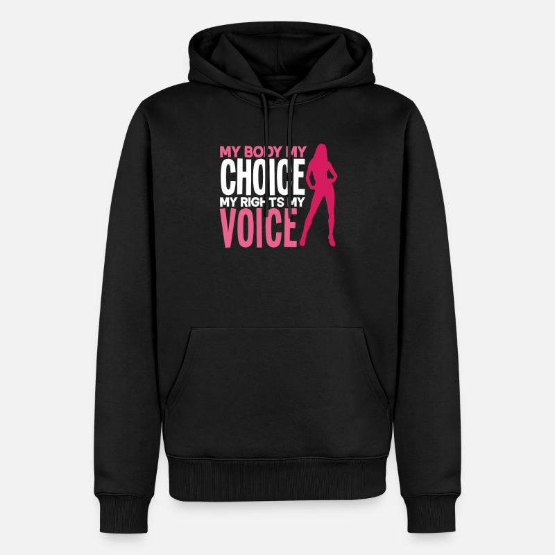 Féminisme Féministe - Sweat à capuche Premium bio Homme - noir