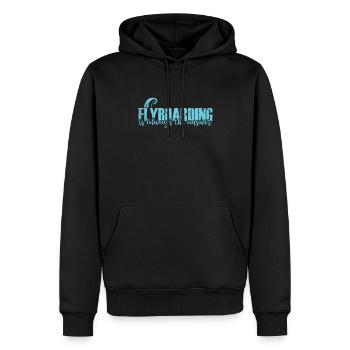 Flyboarding is always the Answer Sport - Männer Premium Bio Hoodie - Schwarz - Vorne - Nico (187cm)