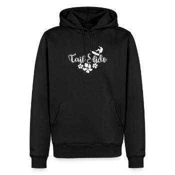 Tail Slide Surfing - Männer Premium Bio Hoodie - Schwarz - Vorne - Nico (187cm)