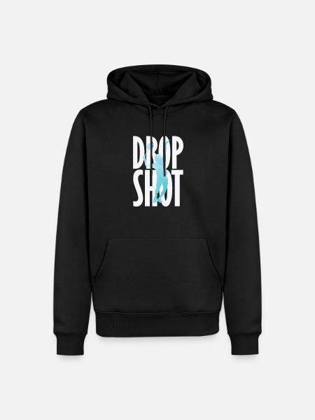 Drop Shot Badminton - Men’s Premium Organic Hoodie - black