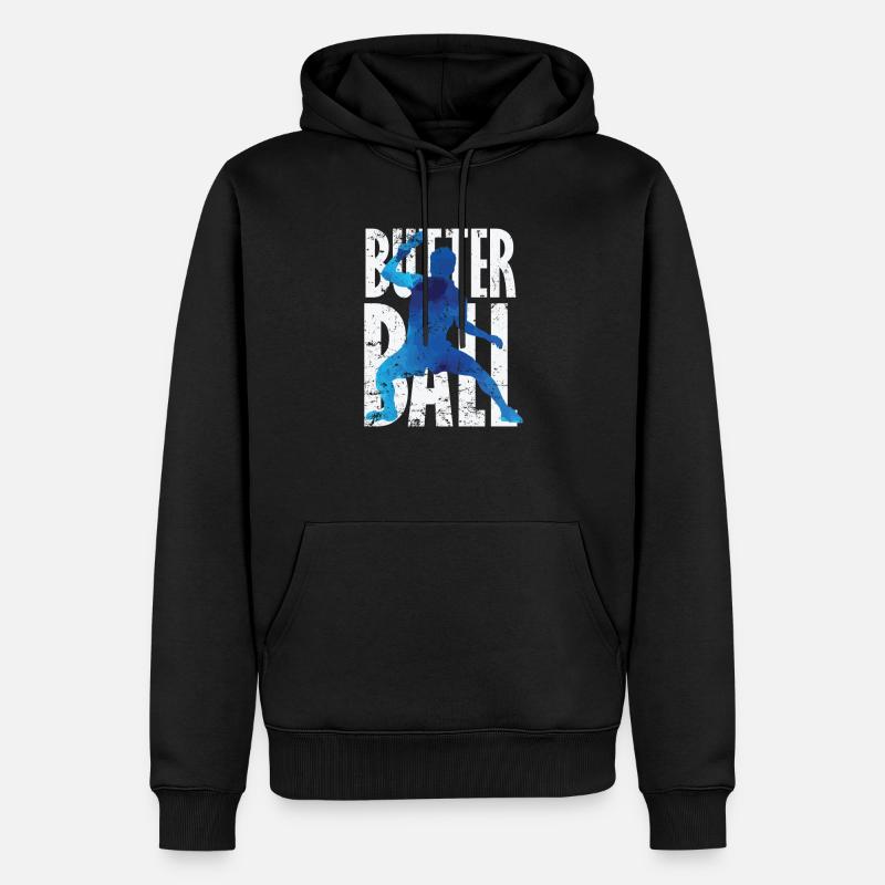 Butterball Table Tennis - Sweat à capuche Premium bio Homme - noir