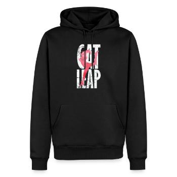 Cat Leap Ballet - Sweat à capuche Premium bio Homme - noir - Devant - Nico (187cm)