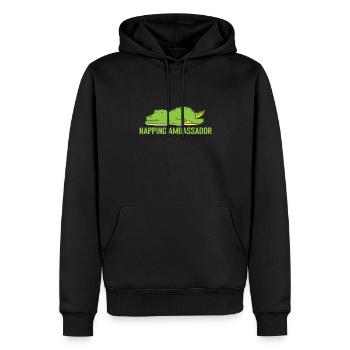 Napping Ambassador Pajamas Pajamas - Men’s Premium Organic Hoodie - black - Front - Nico (187cm)