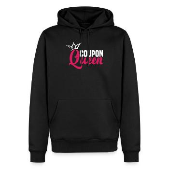 Funny Extreme Couponing Coupon Gift - Men’s Premium Organic Hoodie - black - Front - Nico (187cm)