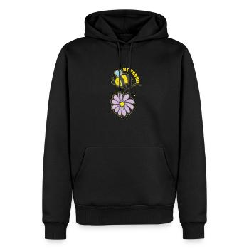 Soyez fiers Abeilles Animaux Nature Apiculteurs - Sweat à capuche Premium bio Homme - noir - Devant - Nico (187cm)