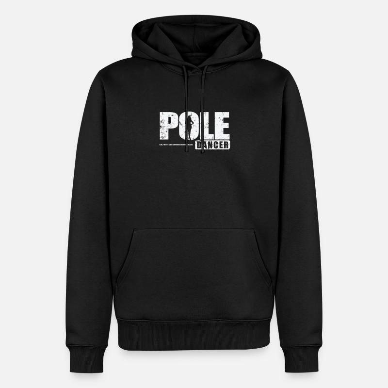 Pole Dancer Pole Dancing - Men’s Premium Organic Hoodie - black