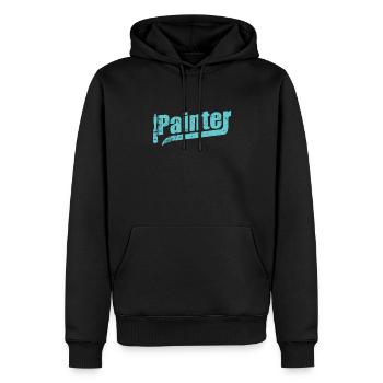 Painter Lackierer Beruf - Männer Premium Bio Hoodie - Schwarz - Vorne - Nico (187cm)