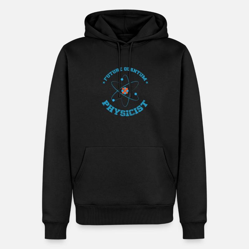 Futur physicien quantique Sciences naturelles - Sweat à capuche Premium bio Homme - noir