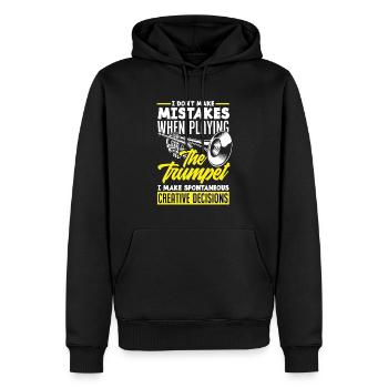 Trompete Trompeter Trompeten Spieler - Männer Premium Bio Hoodie - Schwarz - Vorne - Nico (187cm)