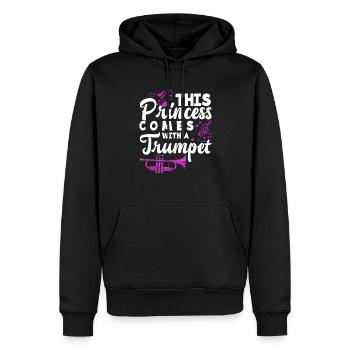 Trompete Trompeter Trompeten Spieler - Männer Premium Bio Hoodie - Schwarz - Vorne - Nico (187cm)