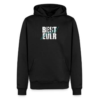 Best Ever Music Music Tone - Men’s Premium Organic Hoodie - black - Front - Nico (187cm)