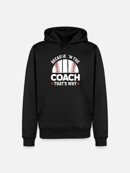 Drôle de baseball - Sweat à capuche Premium bio Homme - noir