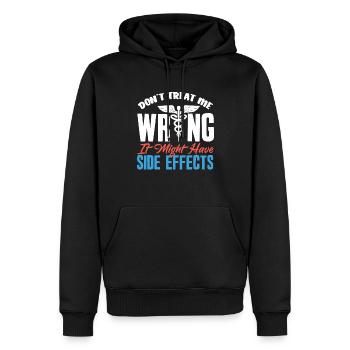 Apotheker Apothekerin Apotheke Geschenk - Männer Premium Bio Hoodie - Schwarz - Vorne - Nico (187cm)