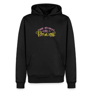 God Father's little Princess - Männer Premium Bio Hoodie - Schwarz - Vorne - Nico (187cm)