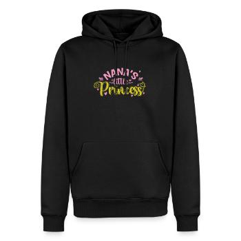 Nana's little Princess - Männer Premium Bio Hoodie - Schwarz - Vorne - Nico (187cm)