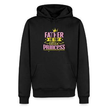 Father of the little Princess - Männer Premium Bio Hoodie - Schwarz - Vorne - Nico (187cm)