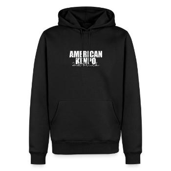 American Kenpo 2nd Black Kampfsportart - Männer Premium Bio Hoodie - Schwarz - Vorne - Nico (187cm)