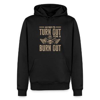 Lustiges Autorennen Auto Rennen Geschenk - Männer Premium Bio Hoodie - Schwarz - Vorne - Nico (187cm)