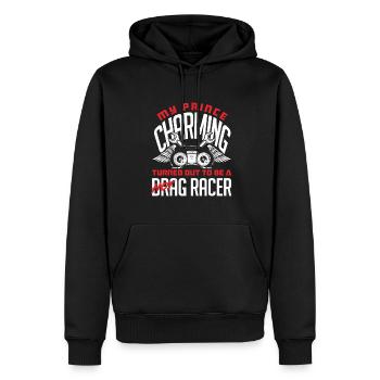 Lustiges Autorennen Auto Rennen Geschenk - Männer Premium Bio Hoodie - Schwarz - Vorne - Nico (187cm)