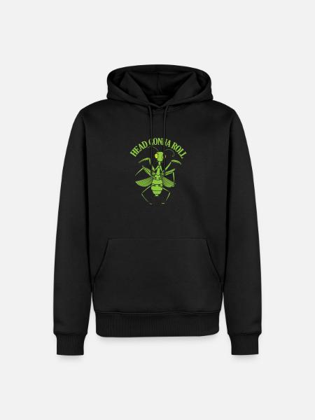 Head going to Roll Mantis - Men’s Premium Organic Hoodie - black