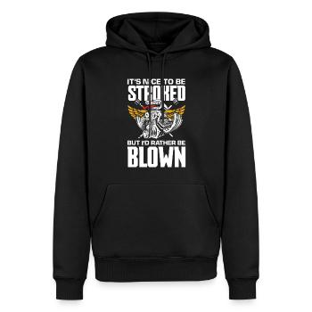 Lustiges Autorennen Auto Rennen Geschenk - Männer Premium Bio Hoodie - Schwarz - Vorne - Nico (187cm)