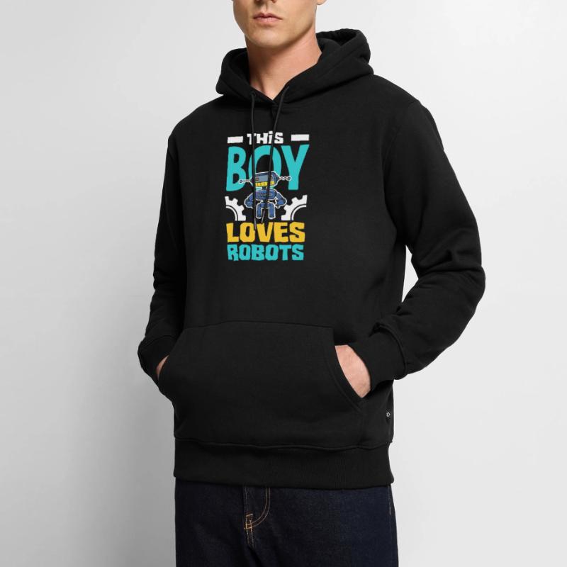 Robotics Robot Programmer Men’s Premium Organic Hoodie