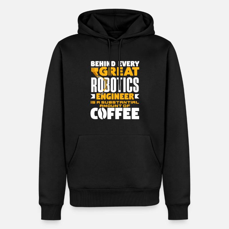 Robotics Robot Programmer - Men’s Premium Organic Hoodie - black