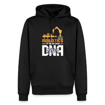 Robotics Robot Programmer - Men’s Premium Organic Hoodie - black - Front - Nico (187cm)