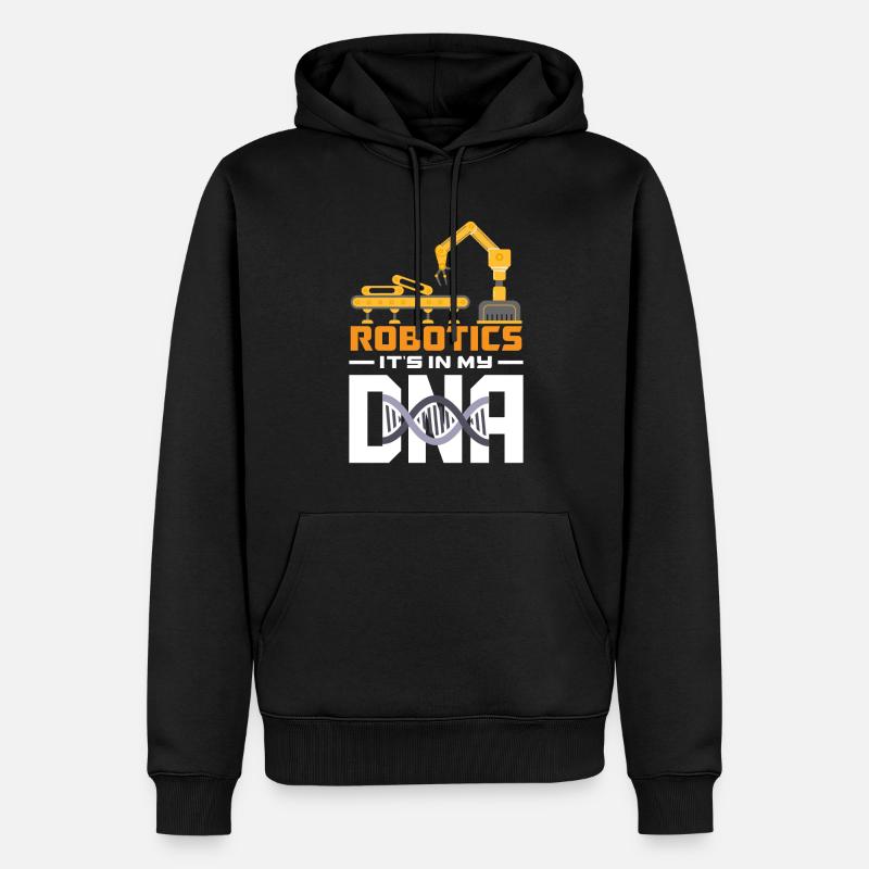 Robotics Robot Programmer - Men’s Premium Organic Hoodie - black