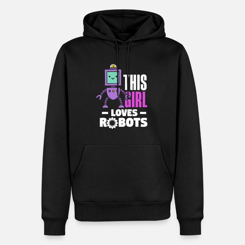 Robotics Robot Programmer - Men’s Premium Organic Hoodie - black