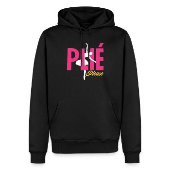 Süßes Ballerina Ballettänzerin Geschenk - Männer Premium Bio Hoodie - Schwarz - Vorne - Nico (187cm)