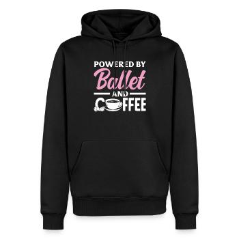 Süßes Ballerina Ballettänzerin Geschenk - Männer Premium Bio Hoodie - Schwarz - Vorne - Nico (187cm)