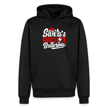 Süßes Ballerina Ballettänzerin Geschenk - Männer Premium Bio Hoodie - Schwarz - Vorne - Nico (187cm)
