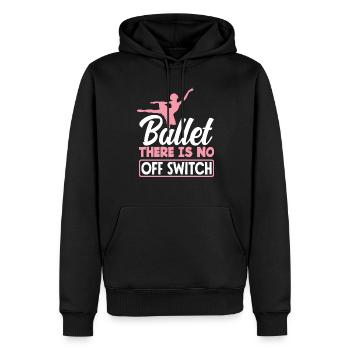 Süßes Ballerina Ballettänzerin Geschenk - Männer Premium Bio Hoodie - Schwarz - Vorne - Nico (187cm)
