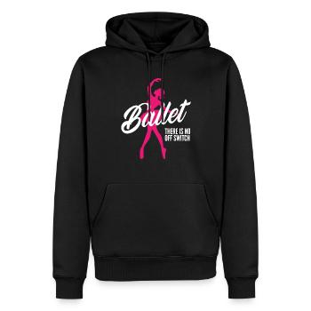 Süßes Ballerina Ballettänzerin Geschenk - Männer Premium Bio Hoodie - Schwarz - Vorne - Nico (187cm)