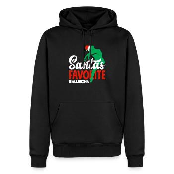 Süßes Ballerina Ballettänzerin Geschenk - Männer Premium Bio Hoodie - Schwarz - Vorne - Nico (187cm)