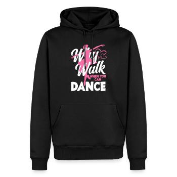 Süßes Ballerina Ballettänzerin Geschenk - Männer Premium Bio Hoodie - Schwarz - Vorne - Nico (187cm)