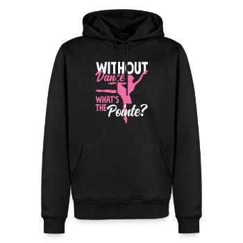 Süßes Ballerina Ballettänzerin Geschenk - Männer Premium Bio Hoodie - Schwarz - Vorne - Nico (187cm)