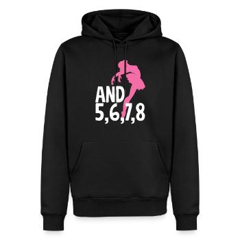 Süßes Ballerina Ballettänzerin Geschenk - Männer Premium Bio Hoodie - Schwarz - Vorne - Nico (187cm)