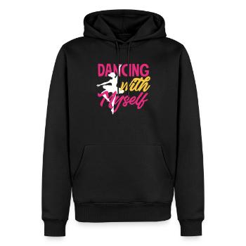Süßes Ballerina Ballettänzerin Geschenk - Männer Premium Bio Hoodie - Schwarz - Vorne - Nico (187cm)