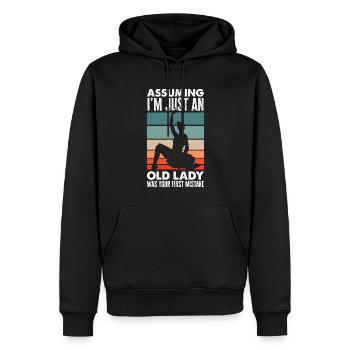 Süßes Ballerina Ballettänzerin Geschenk - Männer Premium Bio Hoodie - Schwarz - Vorne - Nico (187cm)
