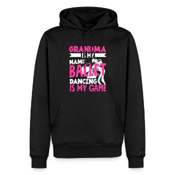 Süßes Ballerina Ballettänzerin Geschenk - Männer Premium Bio Hoodie - Schwarz - Vorne - Nico (187cm)
