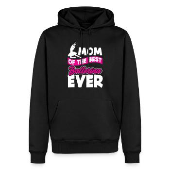Süßes Ballerina Ballettänzerin Geschenk - Männer Premium Bio Hoodie - Schwarz - Vorne - Nico (187cm)