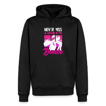 Süßes Ballerina Ballettänzerin Geschenk - Männer Premium Bio Hoodie - Schwarz - Vorne - Nico (187cm)