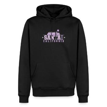 Santa Ana California Stadt in den USA - Männer Premium Bio Hoodie - Schwarz - Vorne - Nico (187cm)