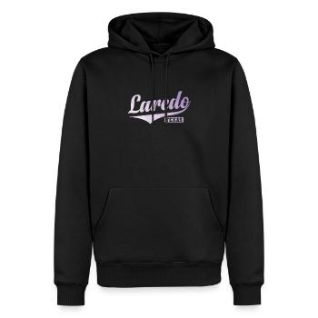 Laredo, une ville du Texas, aux États-Unis - Sweat à capuche Premium bio Homme - noir - Devant - Nico (187cm)