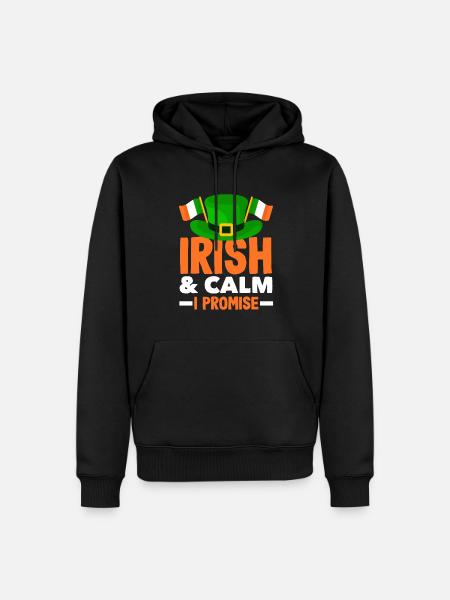 Funny Irishman Ireland Gift - Men’s Premium Organic Hoodie - black