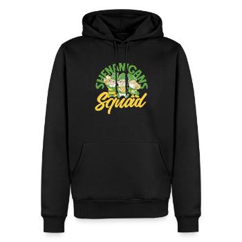 Funny Irishman Ireland Gift - Men’s Premium Organic Hoodie - black - Front - Nico (187cm)