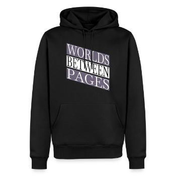 Évasion numérique Rajeunissement Escapade mentale drôle - Sweat à capuche Premium bio Homme - noir - Devant - Nico (187cm)